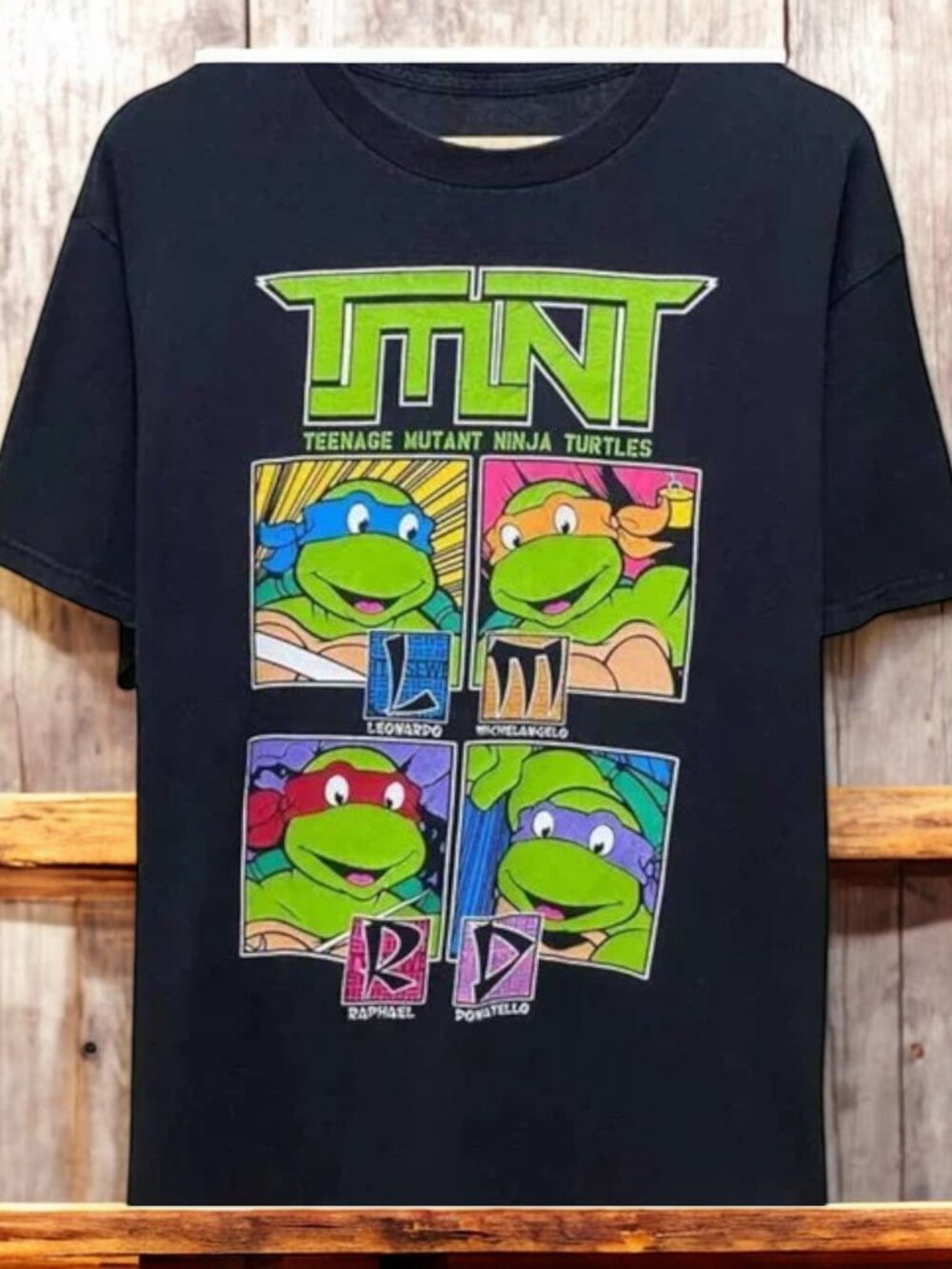 Teenage Mutant Ninja Turtles Characters T-Shirt, Ninja Turtles Shirt